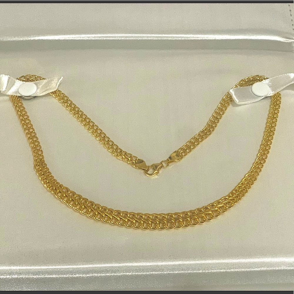 COPY - Infinity necklace 18” 14 k yelow gold